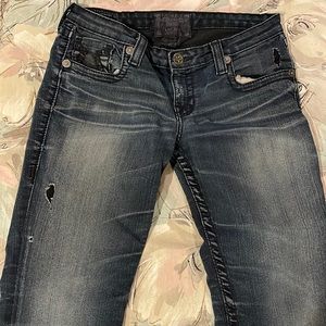 Designer Big Star womens jeans tall 32R size great shape